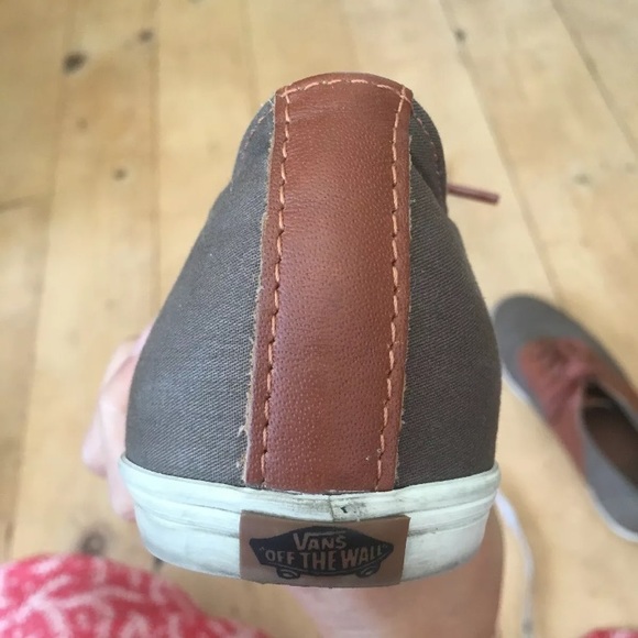 VANS Tuxedo Oxford womens sz 5 Olive Green Brown - Picture 8 of 11